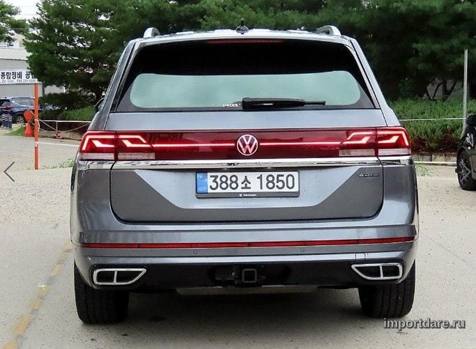 VOLKSWAGEN ATLAS 2025 — 20 168 км, Корея — под ключ — фото 3
