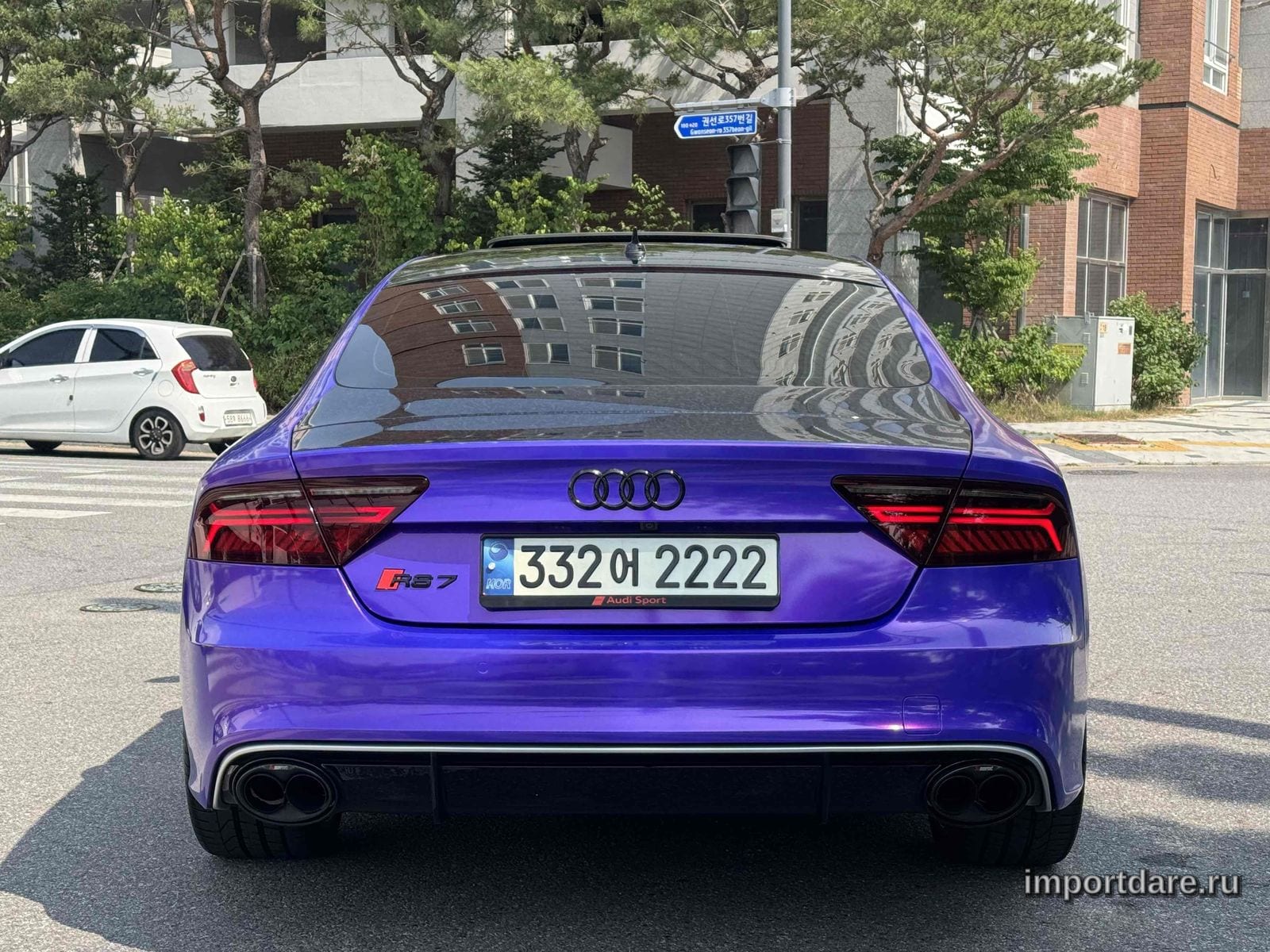 AUDI RS7 2015 — 105 000 км, Корея — под ключ — фото 3