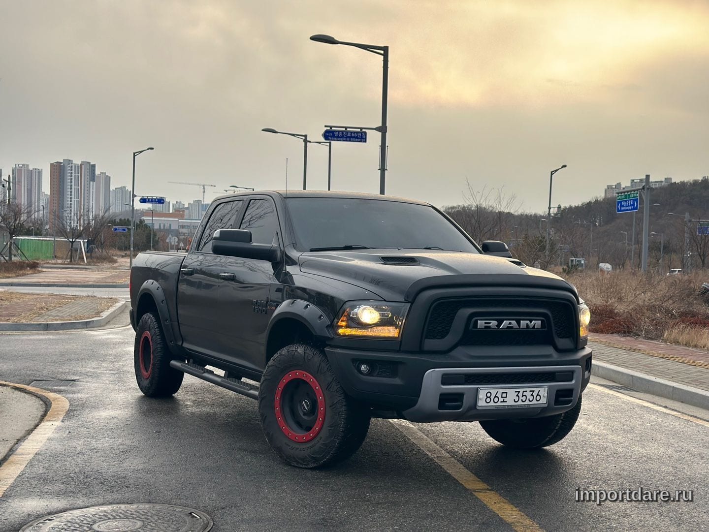 DODGE RAM PICK UP 2017 — 60 000 км, Корея — под ключ — фото 1
