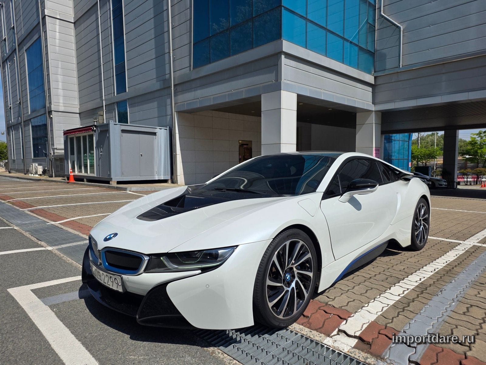 BMW I8 2016 — 84 950 км, Корея — под ключ — фото 2