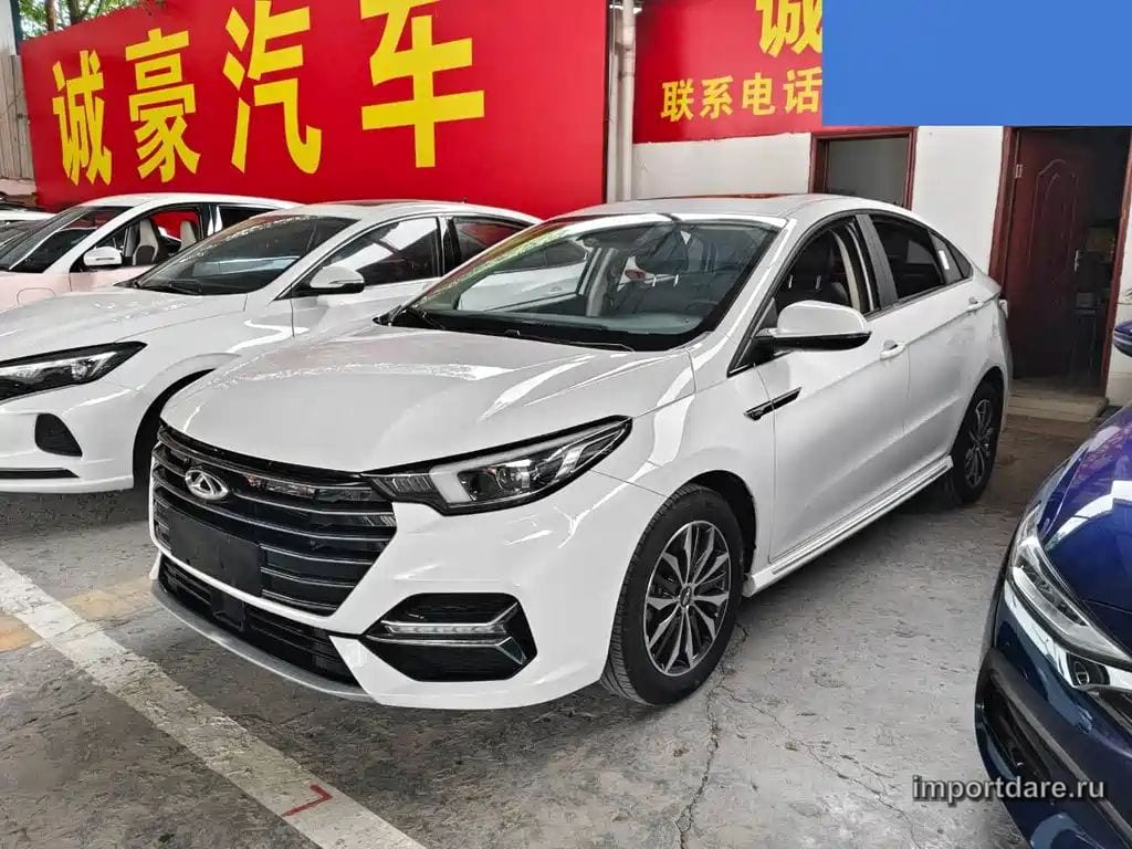 CHERY ARRIZO 5 PLUS 2023 — 36 900 км, белый, Китай — под ключ — фото 1