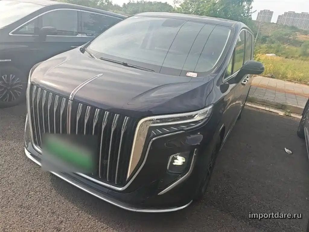 HONGQI HQ9 PHEV 2024 — 13 600 км, пурпурный, Китай — под ключ — фото 1