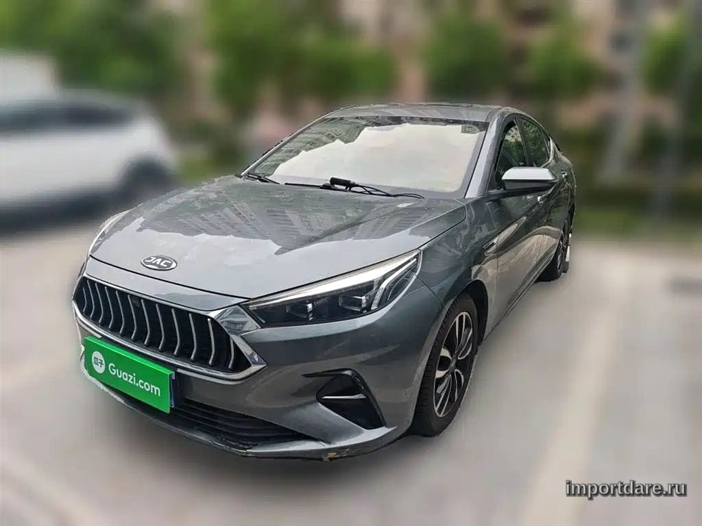 JAC JIAYUE A5 2020 — 75 100 км, серебристый, Китай — под ключ — фото 1