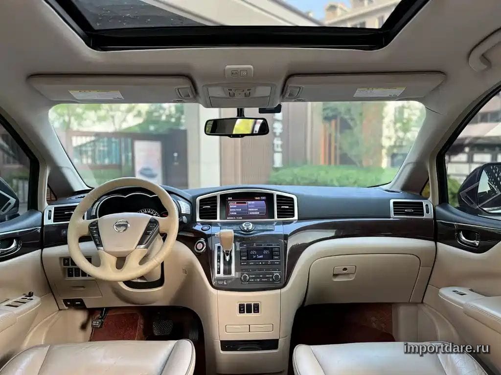 NISSAN QUEST 2016 — 160 000 км, белый, Китай — под ключ — фото 4