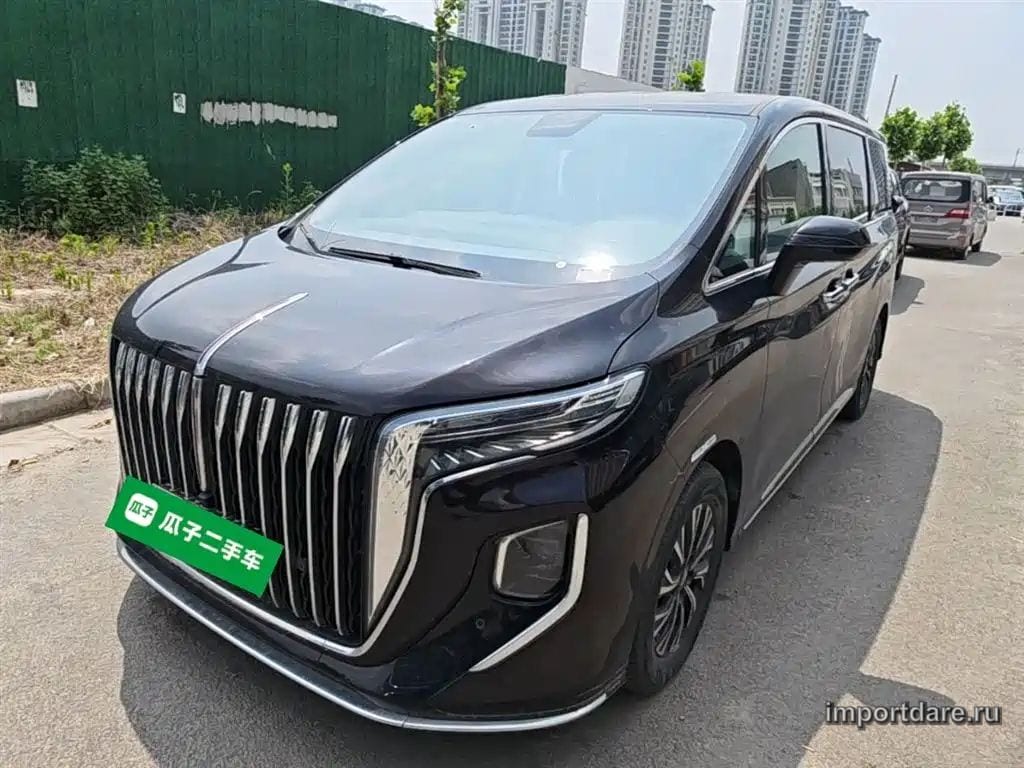 HONGQI HQ9 PHEV 2025 — 18 300 км, пурпурный, Китай — под ключ — фото 1