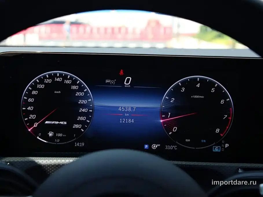 Mercedes-Benz Cla Amg сзади