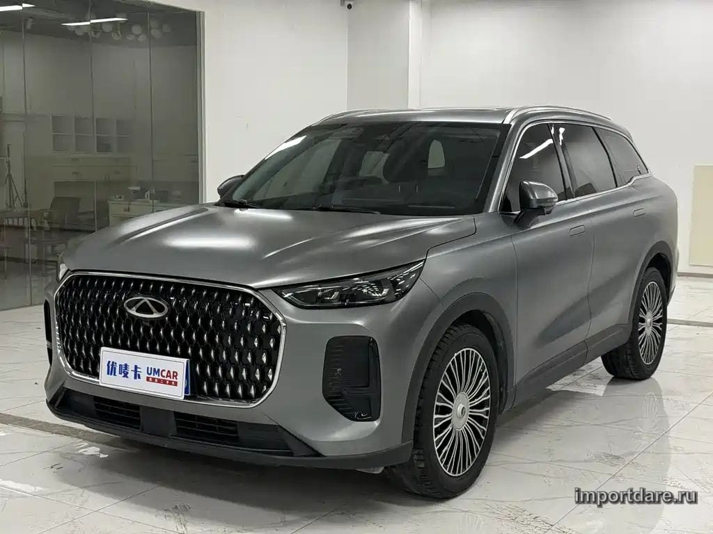 CHERY TIGGO 8 L 2025 — 40 000 км, серебристый, Китай — под ключ — фото 1