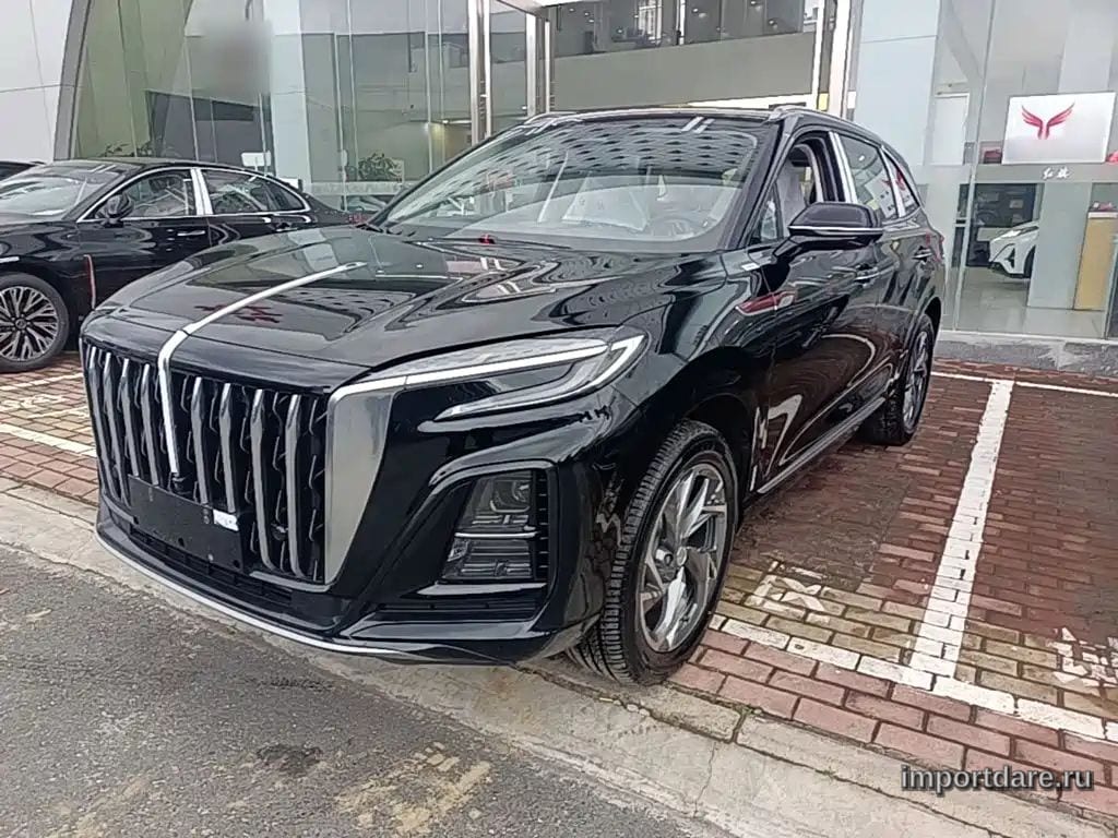 HONGQI HS3 PHEV 2026 — 100 км, чёрный, Китай — под ключ — фото 2