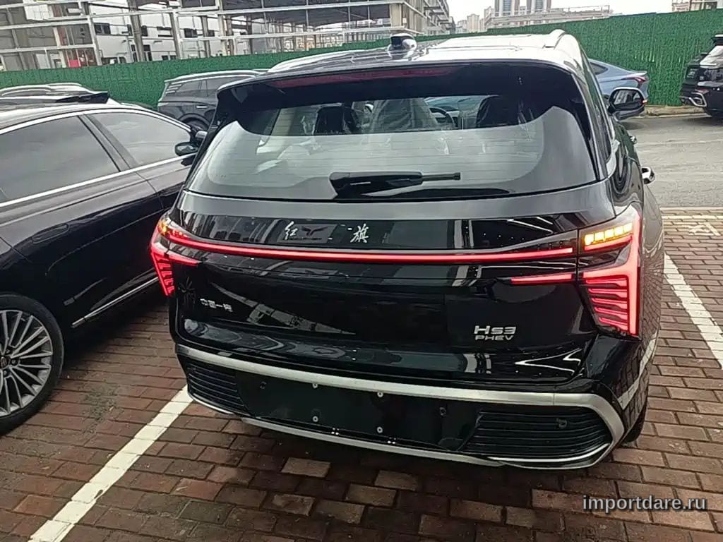 HONGQI HS3 PHEV 2026 — 100 км, чёрный, Китай — под ключ — фото 6