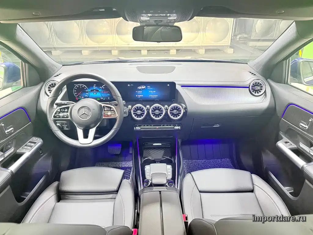 MERCEDES-BENZ EQA 2024 — 16 000 км, синий, Китай — под ключ — фото 8