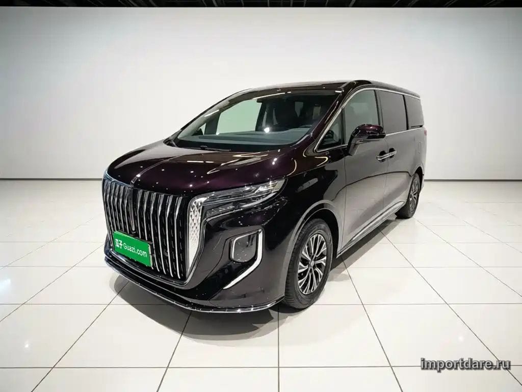 HONGQI HQ9 PHEV 2024 — 20 200 км, пурпурный, Китай — под ключ — фото 1
