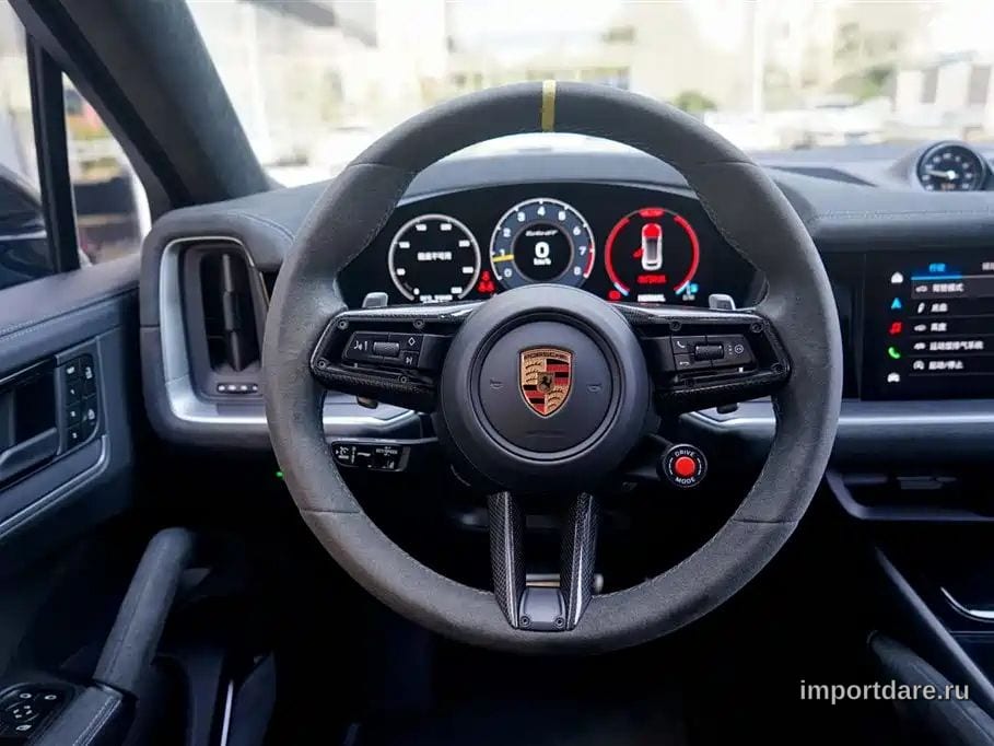 PORSCHE CAYENNE 2025 — 6 600 км, серебристый, Китай — под ключ — фото 8