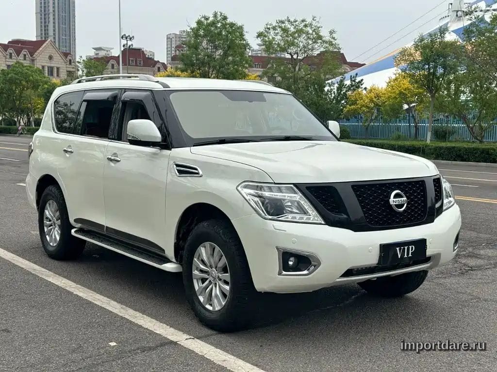 NISSAN PATROL 2020 — 138 000 км, белый, Китай — под ключ — фото 2