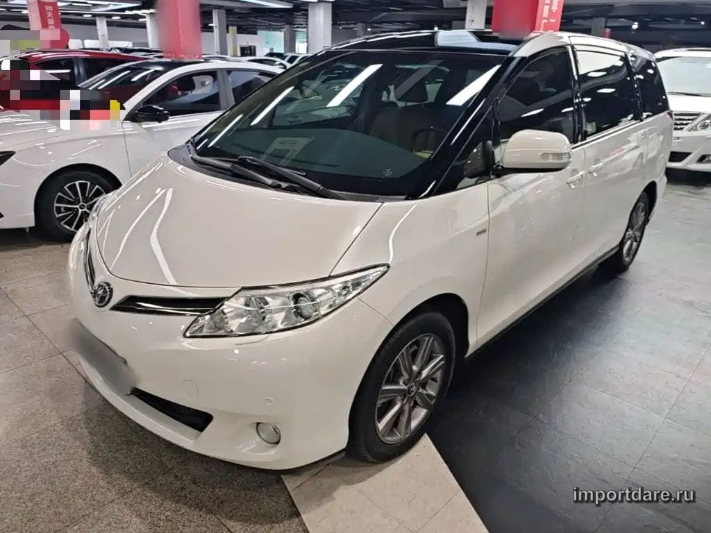 TOYOTA PREVIA 2018 — 110 600 км, белый, Китай — под ключ — фото 2