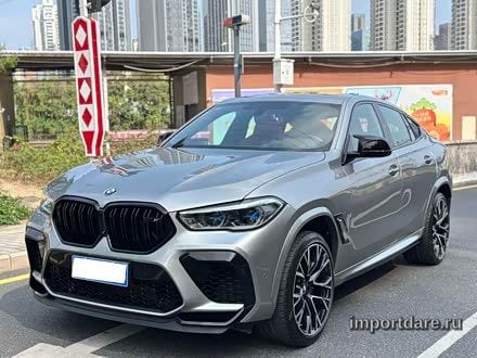 BMW X6 M сзади