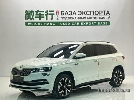 SKODA KAROQ 2022 — 30 000 км, Китай — под ключ — фото 1