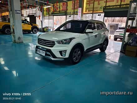 Hyundai Ix25 сзади