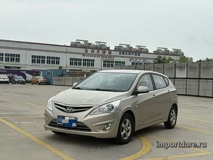 HYUNDAI VERNA 2011 — 80 000 км, Китай — под ключ — фото 1