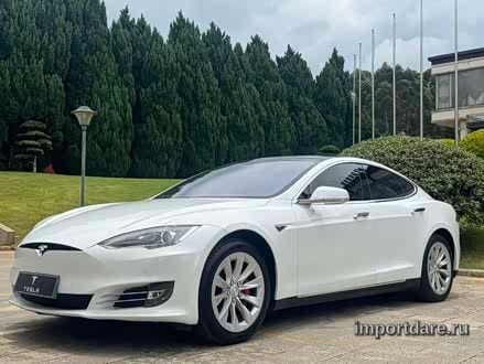 TESLA MODEL S 2014 — 123 000 км, Китай — под ключ — фото 1