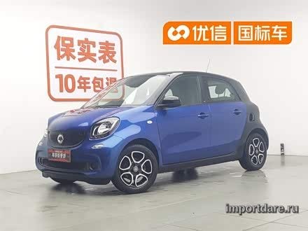 Smart Forfour сзади
