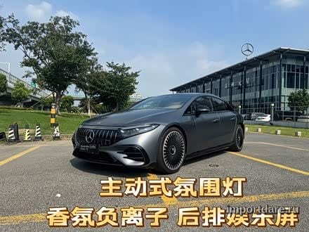 Mercedes-Benz Eqs Amg спереди