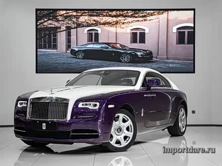 Rolls-Royce Wraith сзади