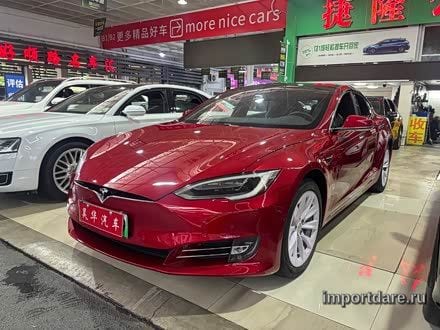 TESLA MODEL S 2017 — 110 000 км, Китай — под ключ — фото 1