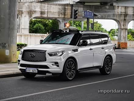 INFINITI QX80 2016 — 110 000 км, Китай — под ключ — фото 1