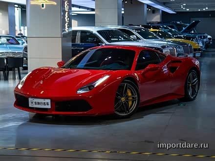 FERRARI 488 2015 — 6 800 км, Китай — под ключ — фото 1