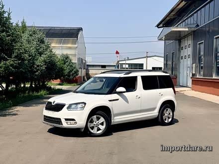 Skoda Yeti сзади