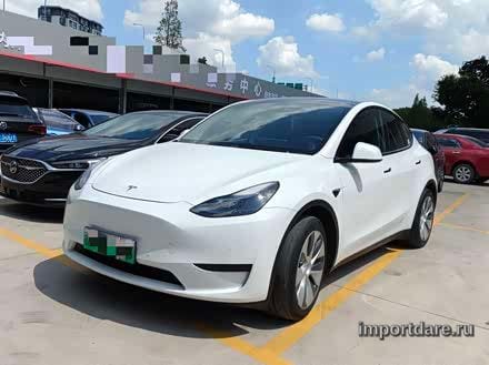TESLA MODEL Y 2022 — 36 000 км, Китай — под ключ — фото 1