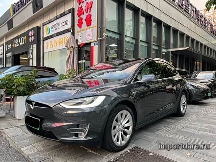 TESLA MODEL X 2016 — 80 000 км, Китай — под ключ — фото 1