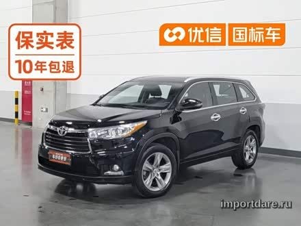 TOYOTA HIGHLANDER 2015 — 86 400 км, Китай — под ключ — фото 1