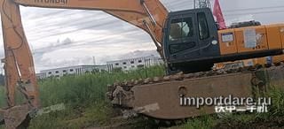 Hyundai R215-7C спереди