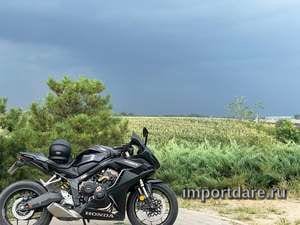 Honda CBR650R сзади