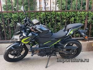 Kawasaki Z400 сзади