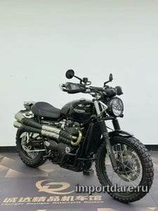 TRIUMPH SCRAMBLER 900 2024 — 6 000 км, Китай — под ключ — фото 1