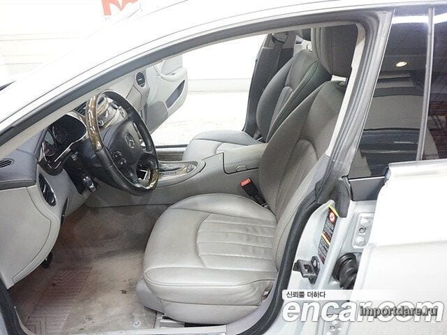 MERCEDES-BENZ CLS-CLASS W219 2008 — 170 000 км, серебристый, Корея — под ключ — фото 10
