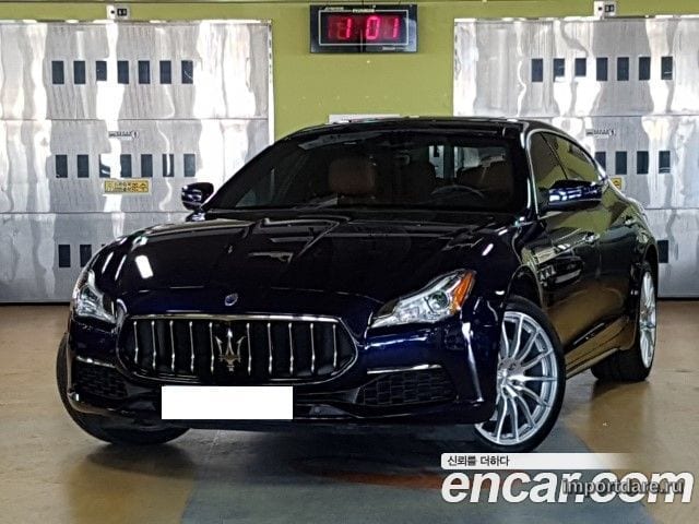 MASERATI QUATTROPORTE 2017 — 18 000 км, Корея — под ключ — фото 12