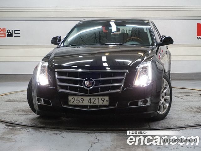 CADILLAC CTS 2009 — 150 000 км, чёрный, Корея — под ключ — фото 11