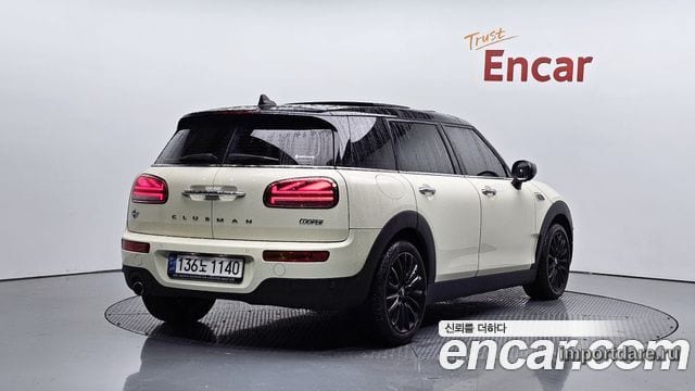 MINI COOPER CLUBMAN 2021 — 17 569 км, белый-перламутр, Корея — под ключ — фото 2
