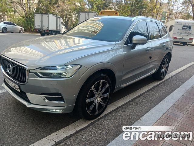 VOLVO XC60 2019 — 210 000 км, светло-серебристый, Корея — под ключ — фото 1