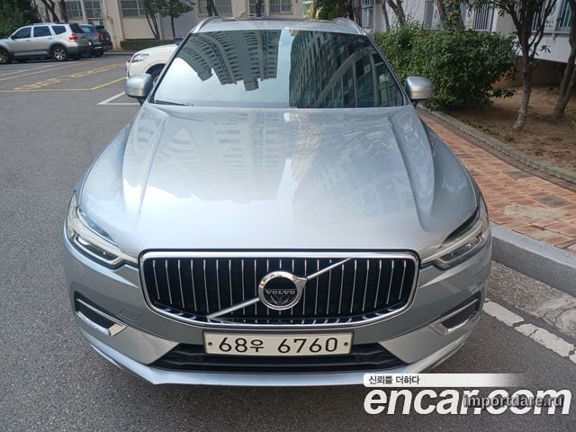 VOLVO XC60 2019 — 210 000 км, светло-серебристый, Корея — под ключ — фото 3