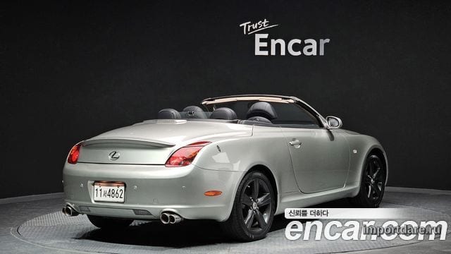 LEXUS SC430 2005 — 145 390 км, светло-золотистый, Корея — под ключ — фото 2