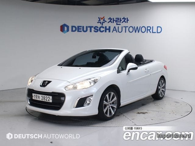 Peugeot 308CC спереди