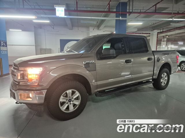 FORD F150 2018 — 117 773 км, коричневый, Корея — под ключ — фото 1