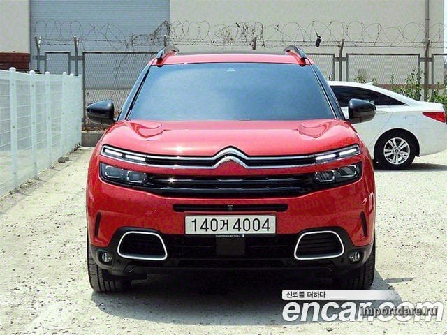 CITROEN C5 AIRCROSS 2019 — 40 607 км, красный, Корея — под ключ — фото 12