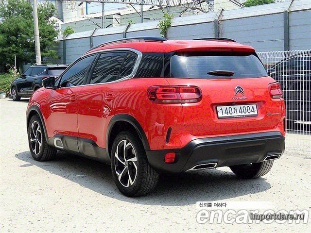 CITROEN C5 AIRCROSS 2019 — 40 607 км, красный, Корея — под ключ — фото 3