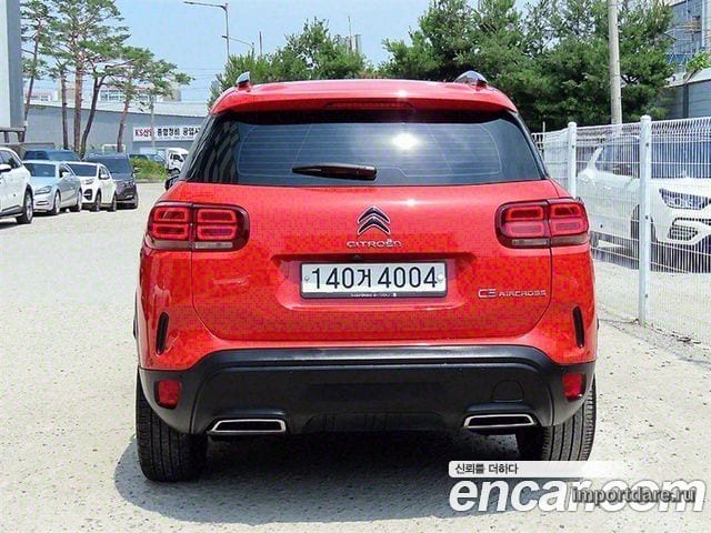 CITROEN C5 AIRCROSS 2019 — 40 607 км, красный, Корея — под ключ — фото 4