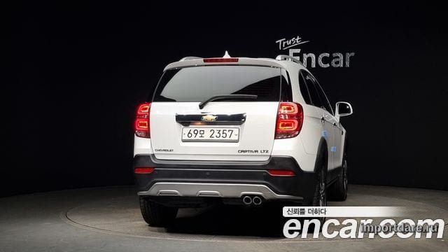 Chevrolet Captiva сзади